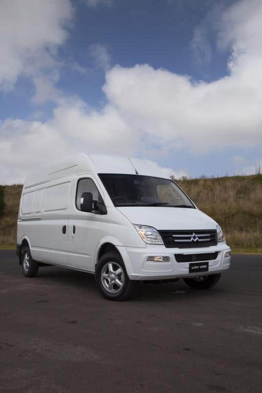 Chinese owned LDV van range launched in Australia.