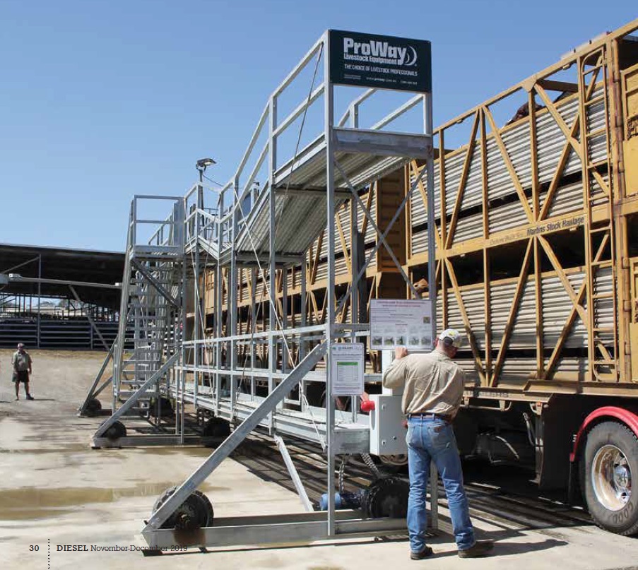 the most dangerous part of the livestock transport task
