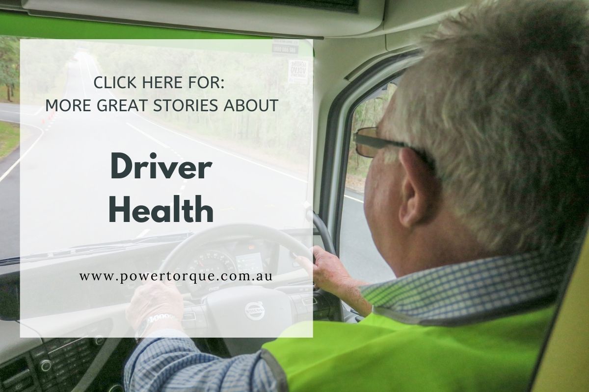 new driver health podcast from Linfox