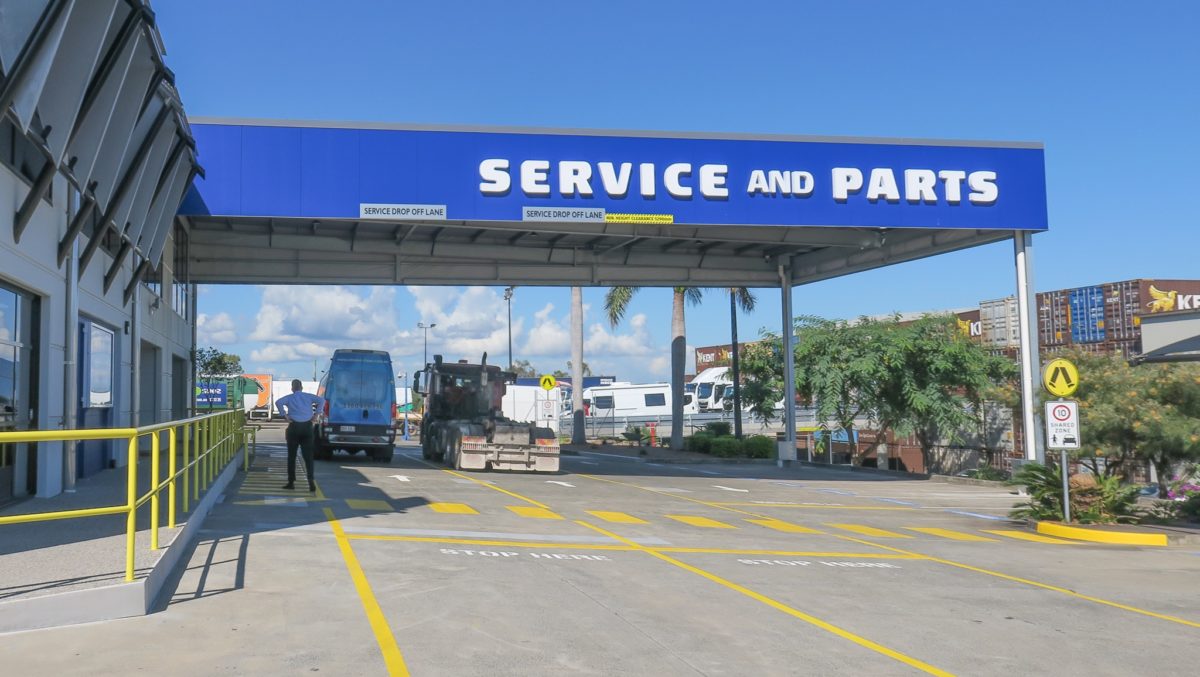 state-of-the-art dealership for Iveco in Brisbane