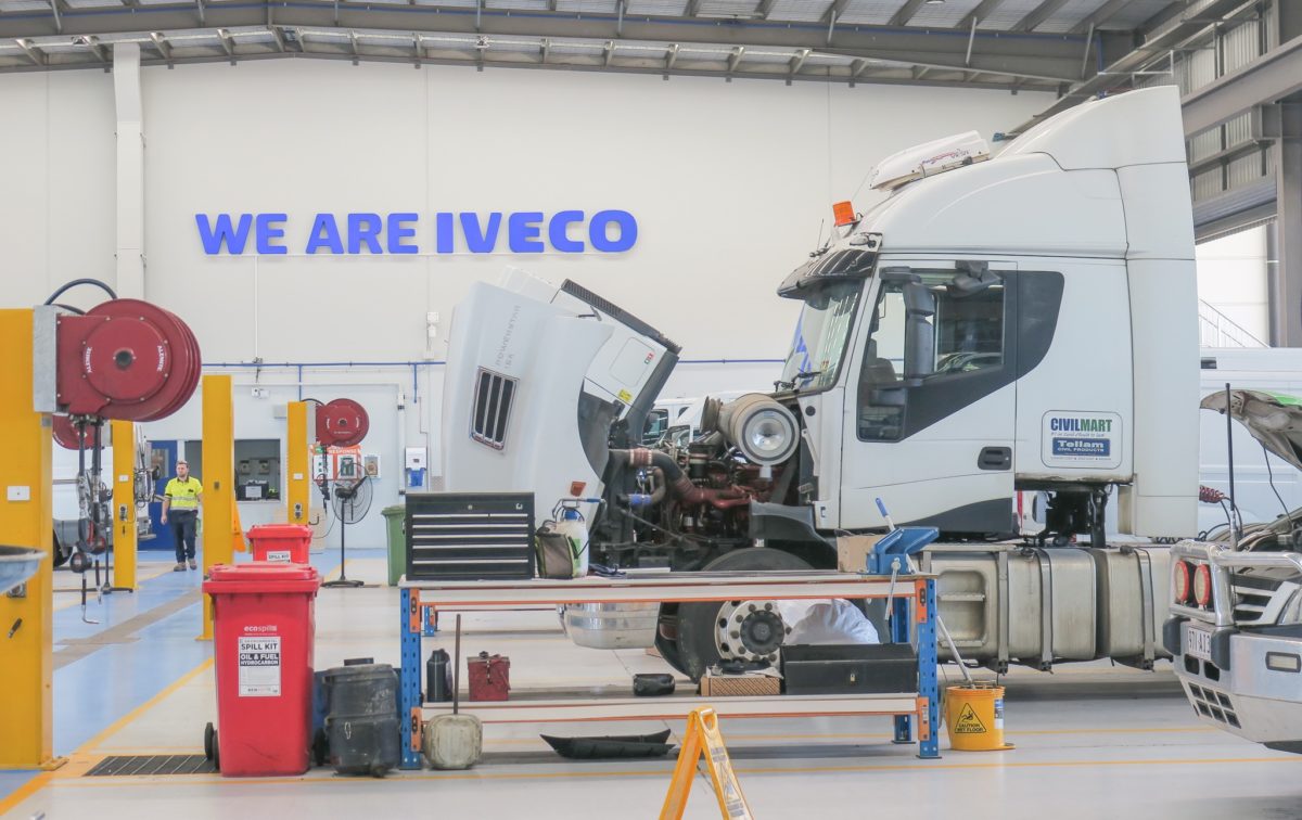 state-of-the-art dealership for Iveco in Brisbane