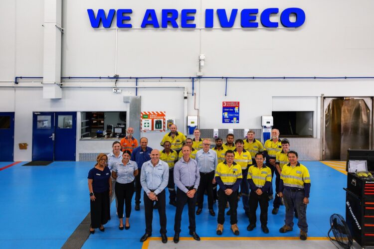 state-of-the-art dealership for Iveco in Brisbane