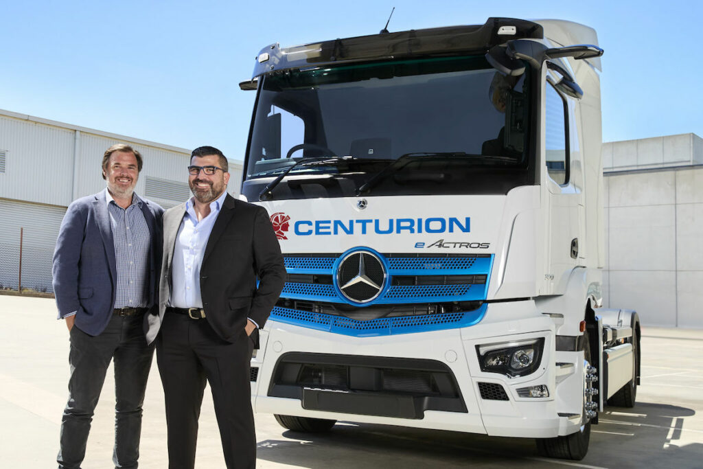 Centurion announces off-grid battery electric fleet - Prime Mover Magazine