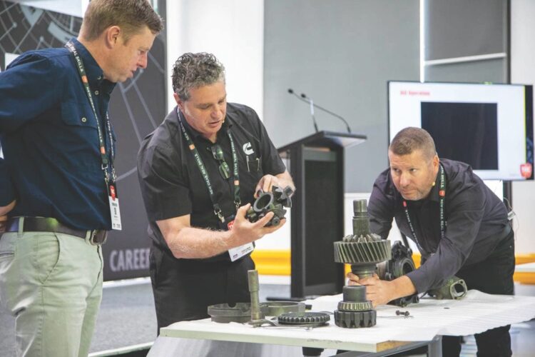 Taking on more responsibility in the workshop