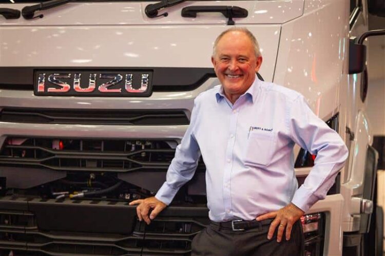 Isuzu dealer Gary Melrose of Gilbert & Roach