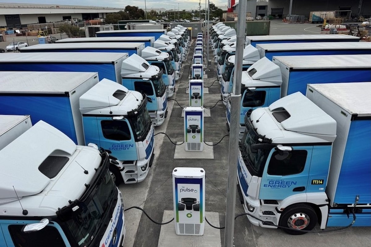Centurion backs $137m electric truck charging network