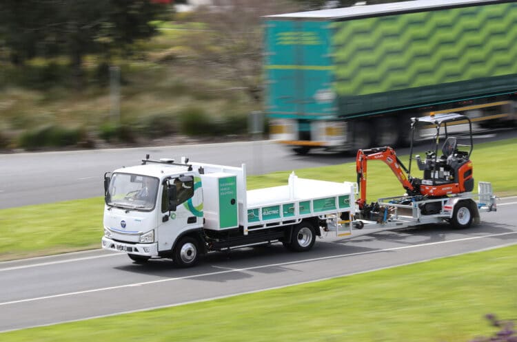 The Foton T5 electric truck soon to be distributed direct by FMD in South Australia & Victoria. Image: CMV Group.