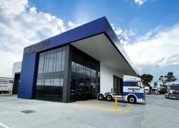 The new Penske Truck Leasing branch in Pakenham.