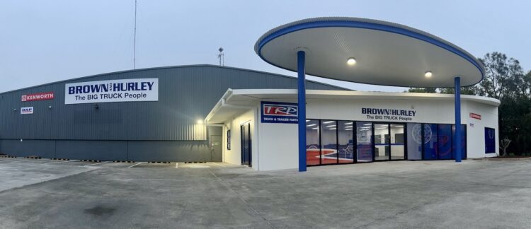 Brown & Hurley's new TRP store in Hemmant, Brisbane. Image: PACCAR Parts Australia.