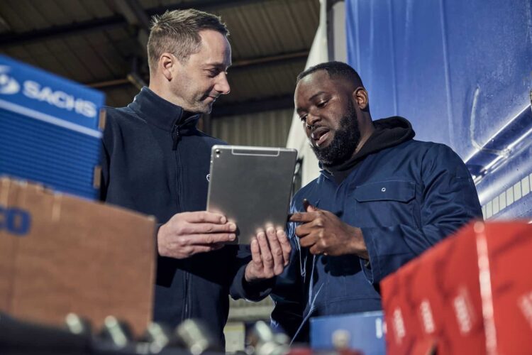 The new ZF [pro] Service is set to streamline commercial workshop repairs. Image: ZF.