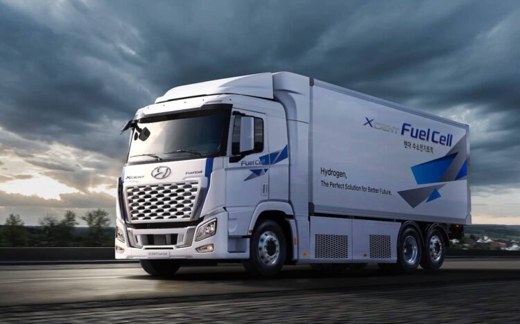 Hyundai XCIENT Fuel Cell Truck. Image: Hyundai Motor Company Australia.