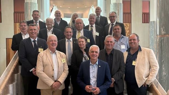 Trucking associations members attended the roundtable, convened by Senator Glenn Sterle. Image: ATA.