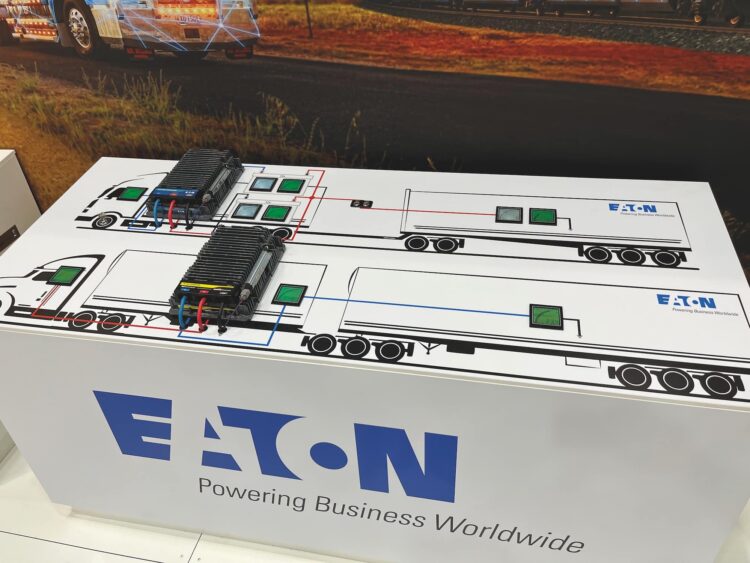 A schematic of how the low voltage converter works. Image: Eaton Group.
