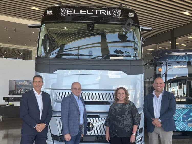 CMV execs meet with Melissa Horne to talk technology transition to zero emissions heavy vehicles.