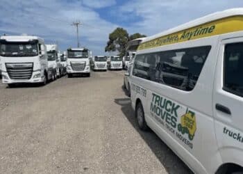 Trcuk Moves Australia has unveiled its new Newtruckrego system. Image: Truck Moves Australia.