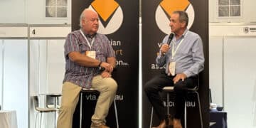 Peter Anderson and Glenn Sterle. Image: Prime Creative Media.