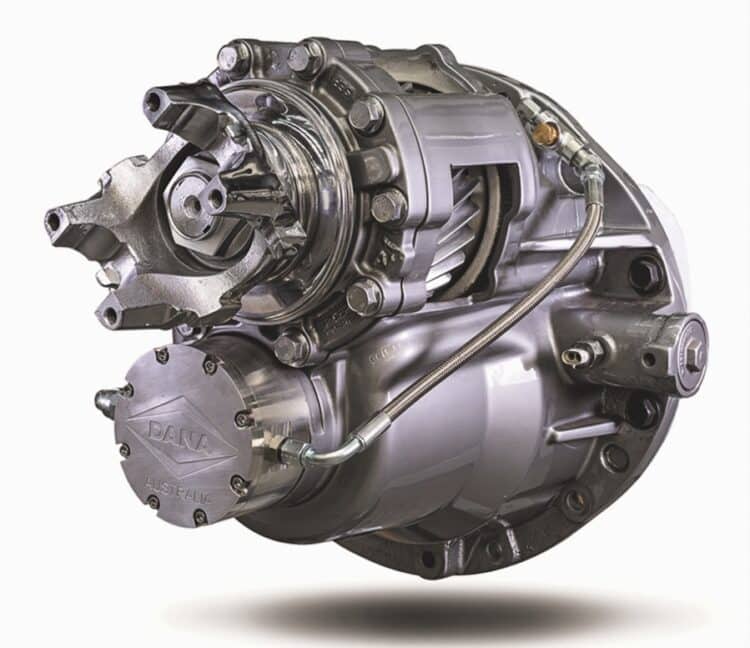 ana’s D170 axle is well incorporated with a full-time pump. Image: Dana Inc.
