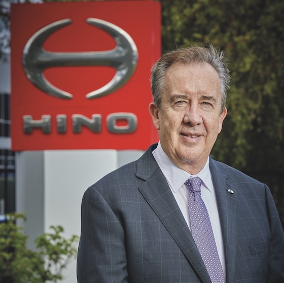 Hino Australia's Greg Bleasel. Image:Hino Australia.