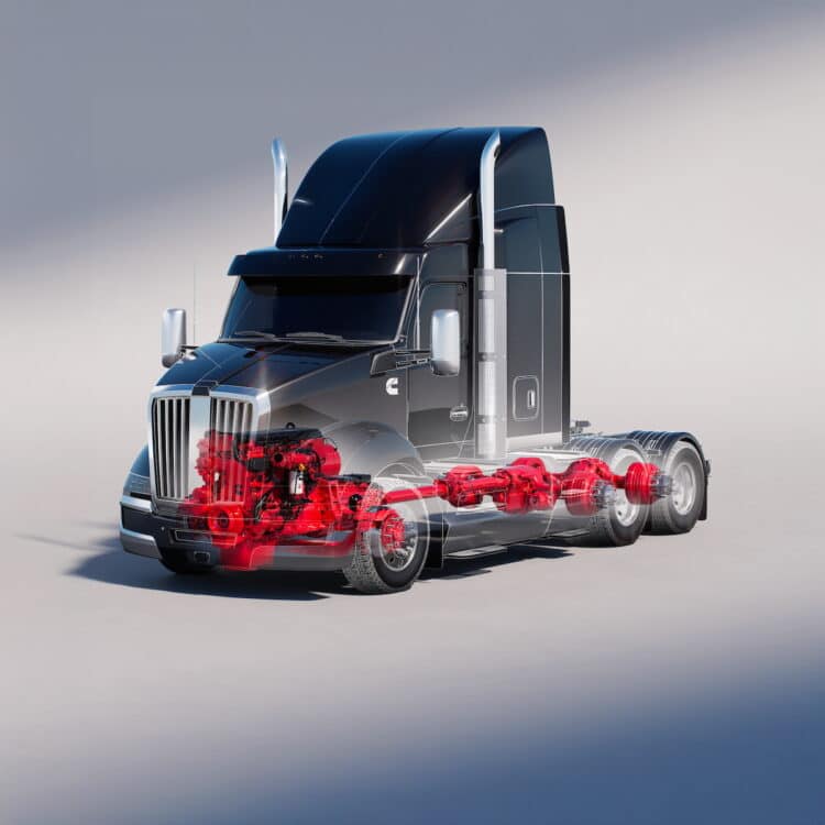 Cummins’ X15 Powertrain is integral to high performing vehicles. Image: Cummins South Pacific.
