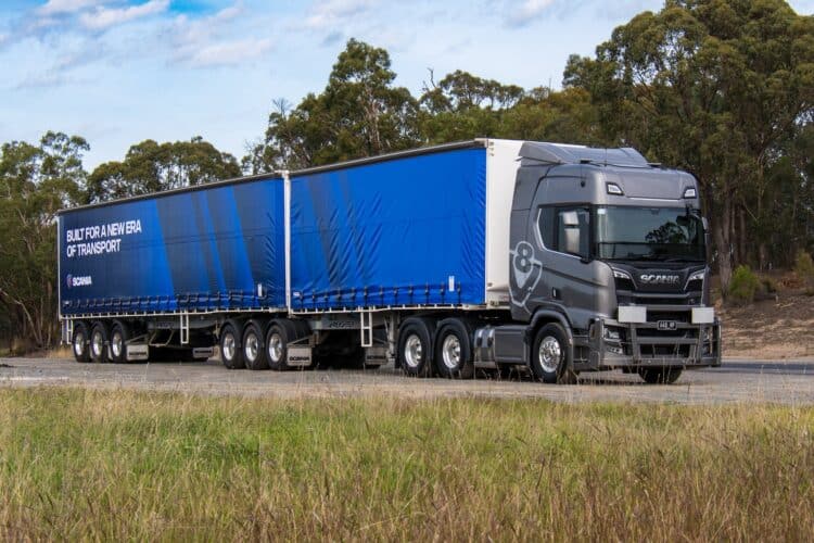 A Scania R660 on the Hume Highway. Image: Scania Australia.