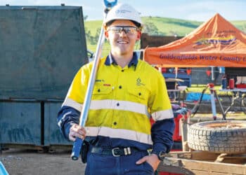 Fitter and Turner, Bailey Lowes, is excited at the prospect of showcasing his skills on the world stage. Image: Bailey Lowes.