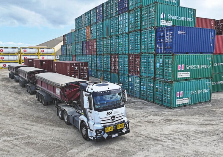 Townsville Logistics can be found working in a variety of industries and locations. Image: Daimler Truck Australia Pacific.