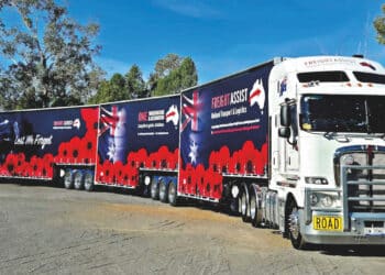 Freight Assist Australia relies on quality Dana drive lines for its longhaul fleet. Image: Freight Assist Australia.
