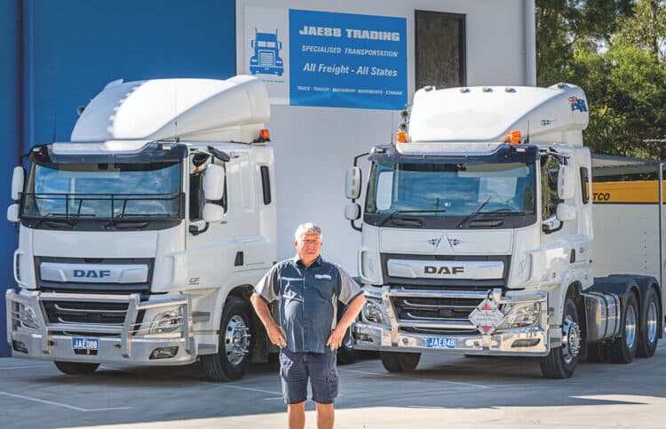 Jamie Little at the company’s Yatala headquarters. Image: LucyRC Photography/Brown and Hurley.