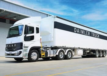 The FUSO Shogun 530 is suited for heavy-duty action on Australia’s roads. Image: Daimler Truck Australia Pacific/Fuso.