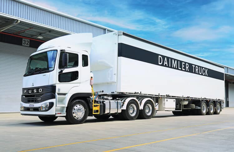 The FUSO Shogun 530 is suited for heavy-duty action on Australia’s roads. Image: Daimler Truck Australia Pacific/Fuso.