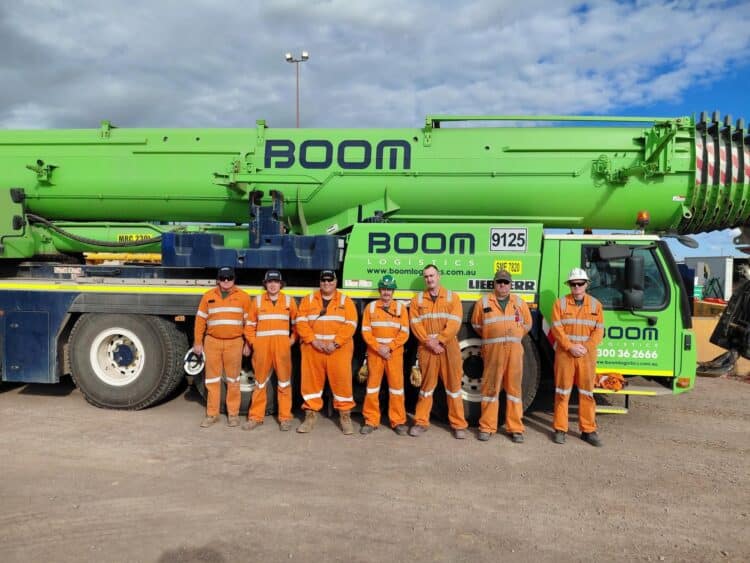 Boom Logistics has extended its contract with BHP at Olympic Dam, SA,for a further five years. Image: Boom Logistics.