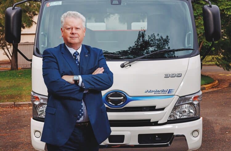 Hino Australia CEO & President, Richard Emery. Image: Toby Zerna/The Photo Pitch.